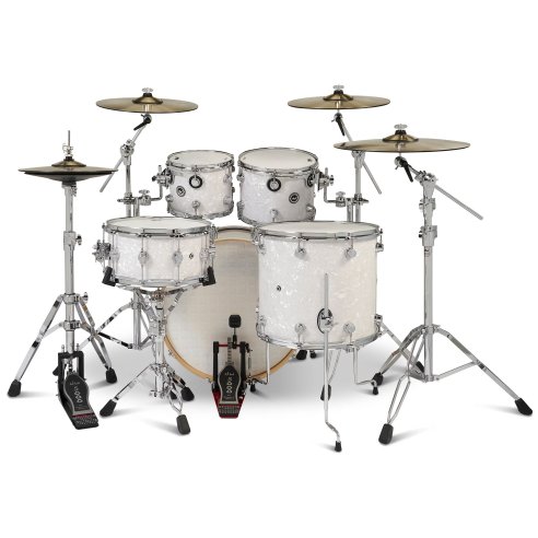 Dwe 5-PIECE DRUM KIT White Marine Pearl