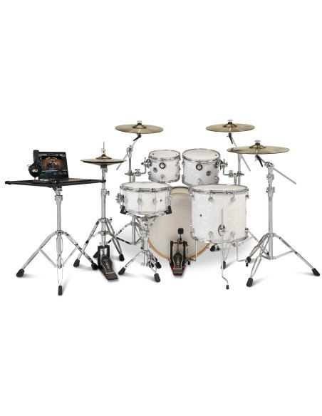Dwe 5-PIECE DRUM KIT White Marine Pearl