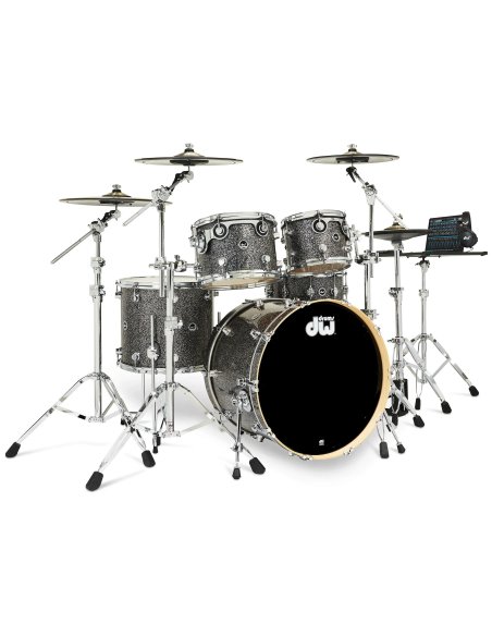 Dwe 5-PIECE DRUM KIT Black Galaxy