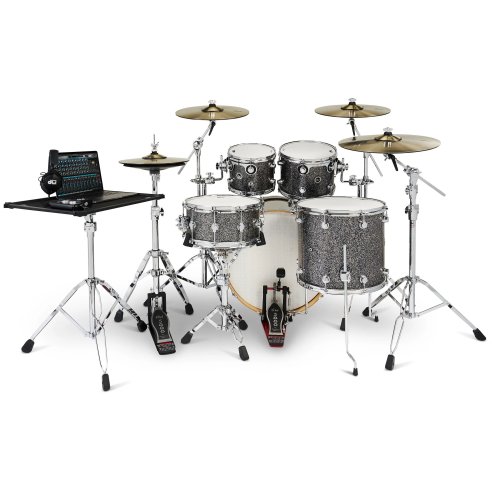 Dwe 5-PIECE DRUM KIT Black Galaxy