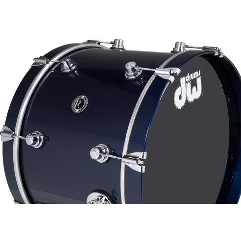 Dwe 5-PIECE DRUM KIT Midnight Blue Metallic