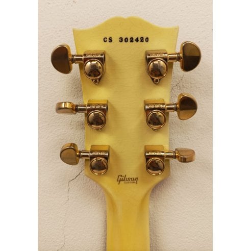 GIBSON LES PAUL CUSTOM ALPINE WHITE LIGHT AGED...
