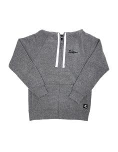 ZILDJIAN T3425 - Gray Zip Up Logo Hoodie - 2XL