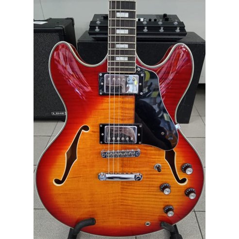 LARRY CARLTON H7 CHERRY SUNBURST