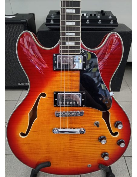 LARRY CARLTON H7 CHERRY SUNBURST