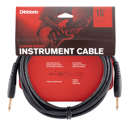 D'ADDARIO G-15 CUSTOM 15FT CABLE