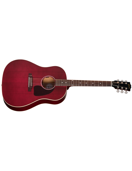 GIBSON J-45 SPECIAL SATIN WINE RED