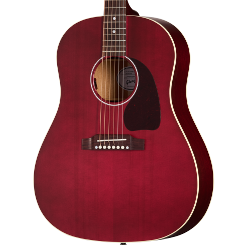 GIBSON J-45 SPECIAL SATIN WINE RED