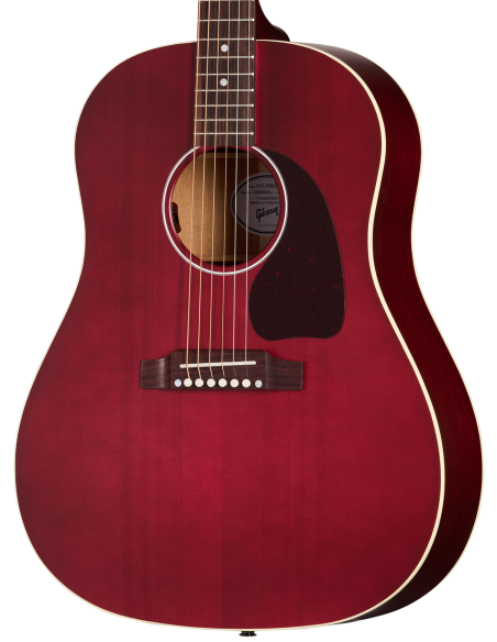 GIBSON J-45 SPECIAL SATIN WINE RED