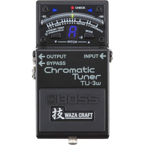 BOSS TU3W CHROMATIC TUNER WAZA CRAFT