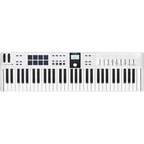 ARTURIA KEYLAB 61 ESSENTIAL MK3 WHITE