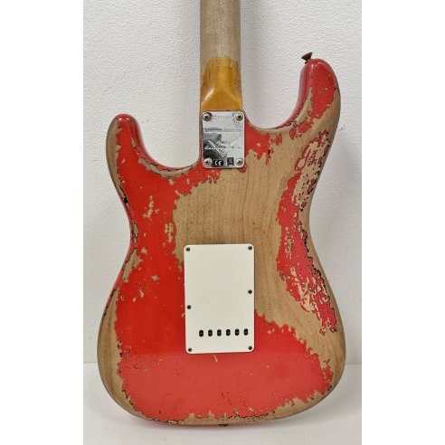 FENDER LTD 61 STRAT SUPER HEAVY RELIC FIESTA...