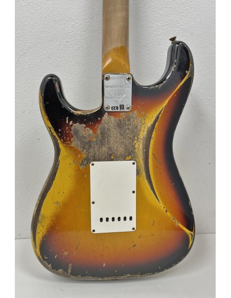 FENDER LTD 61 STRAT SUPER HEAVY RELIC SUPER FADED 3TSB