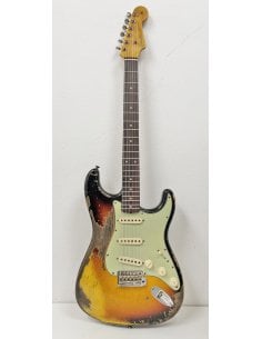 FENDER LTD 61 STRAT SUPER HEAVY RELIC SUPER FADED 3TSB