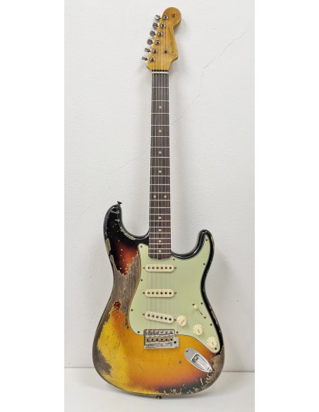 FENDER LTD 61 STRAT SUPER HEAVY RELIC SUPER FADED 3TSB