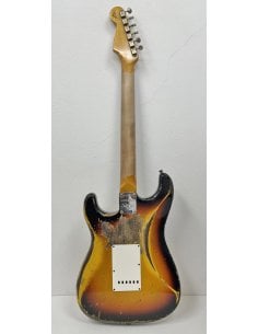 FENDER LTD 61 STRAT SUPER HEAVY RELIC SUPER FADED 3TSB 2