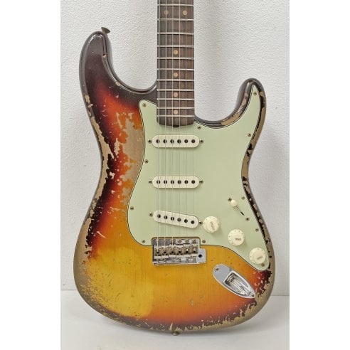 FENDER LTD 59 STRAT SUPER HEAVY RELIC FADED 3TSB