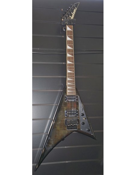 JACKSON PRO SERIES RHOADS RR3 TRANSPARENT BLACK MIJ w/CASE