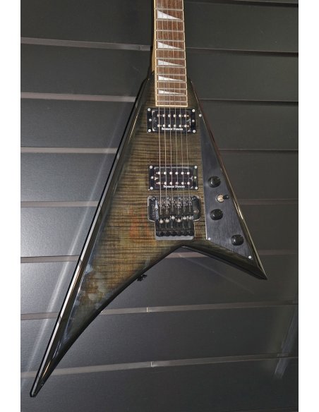 JACKSON PRO SERIES RHOADS RR3 TRANSPARENT BLACK MIJ w/CASE