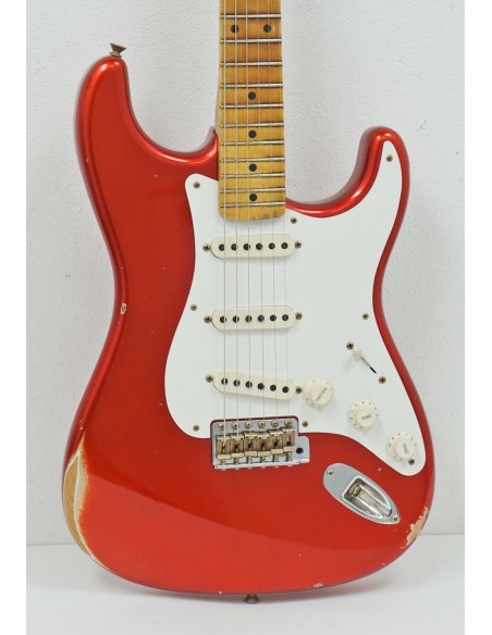 FENDER 58 STRAT RELIC FADED CANDY APPLE RED