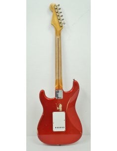 FENDER 58 STRAT RELIC FADED CANDY APPLE RED 2