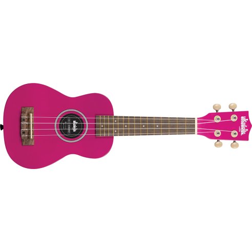 Kala UK-DRAGONFRUIT - \'\'Solid Color\'\' - ukulele soprano Dragonfruit - fucsia - c/borsa