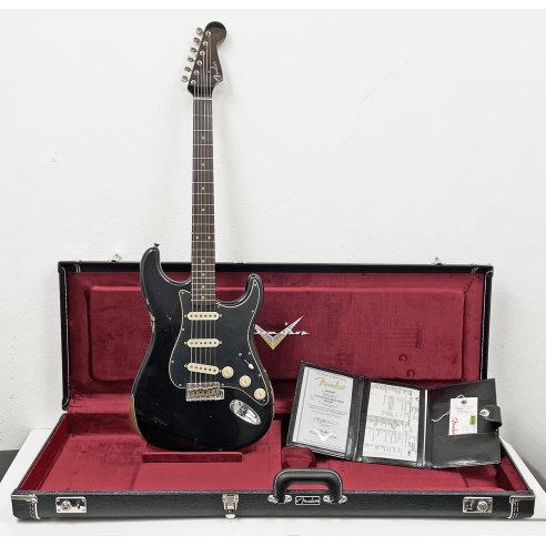 FENDER LTD ROASTED DUAL MAG II STRAT RELIC AGED...