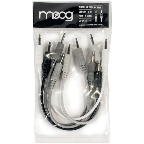 MOOG MUSIC Cavi da 6’’ per Mother 32  (5 pezzi)