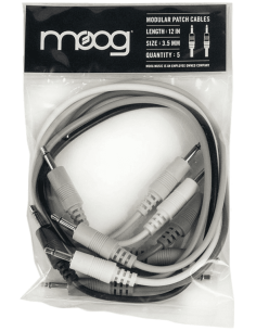 MOOG MUSIC Cavi da 12’’ per Mother 32 (5 pezzi)