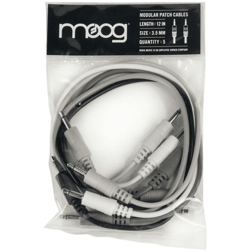 MOOG MUSIC Cavi da 12’’ per Mother 32 (5 pezzi)