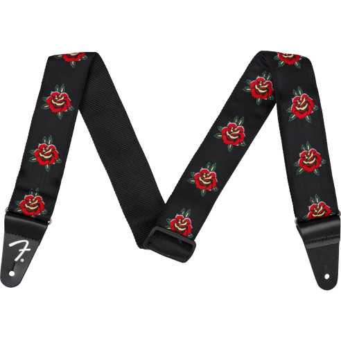 FENDER STRAP 2" ROSE RED