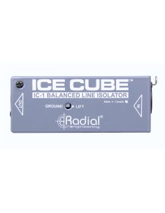 Radial Engineering IceCube™ IC-1 Isolatore di Linea Bilanciato e Hum Eliminator