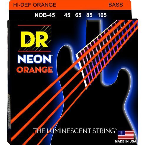 DR NOB-45 HI DEFINITION ORANGE NEON STRINGS