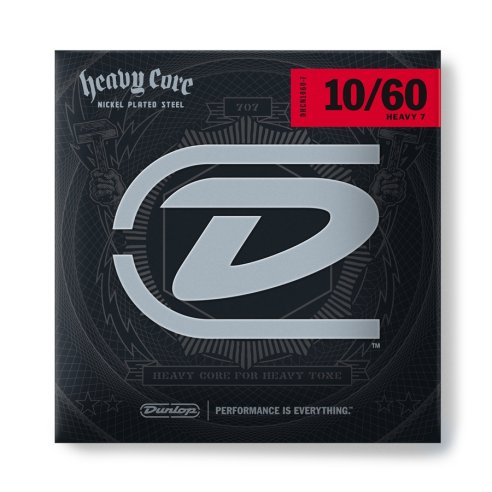 JIM DUNLOP DHCN1060 HEAVY CORE 7 STRINGS