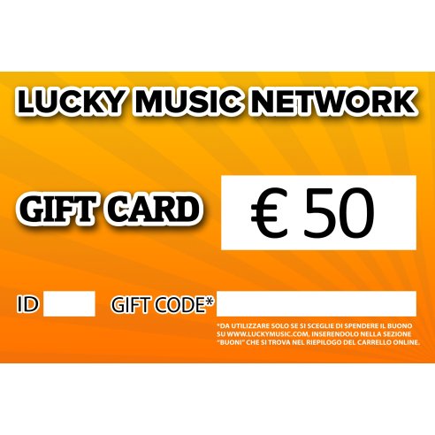 GIFT CARD LUCKY 50€
