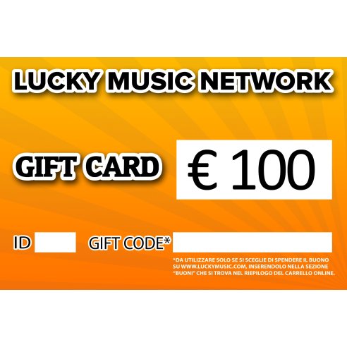 GIFT CARD LUCKY 100€
