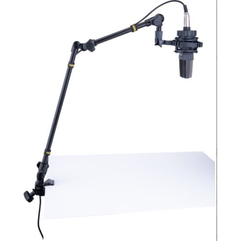 HERCULES DG-107B PODCAST MIC + CAMERA STAND