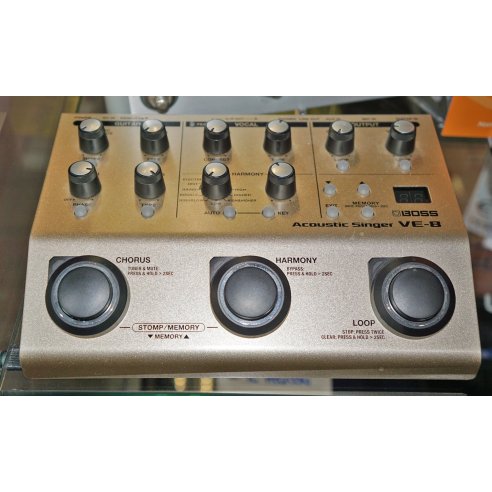 BOSS VE-8 ACOUSTIC SINGER