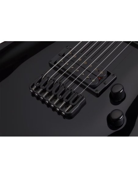 SCHECTER BLACKJACK C-7 BLACK