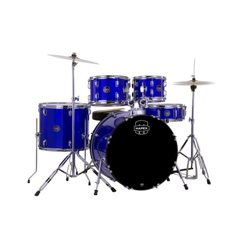 MAPEX IT CM5294FTCIB COMET ROCK 5 PEZZI INDIGO BLUE CON PIATTI