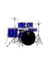 MAPEX IT CM5294FTCIB COMET ROCK 5 PEZZI INDIGO BLUE CON PIATTI