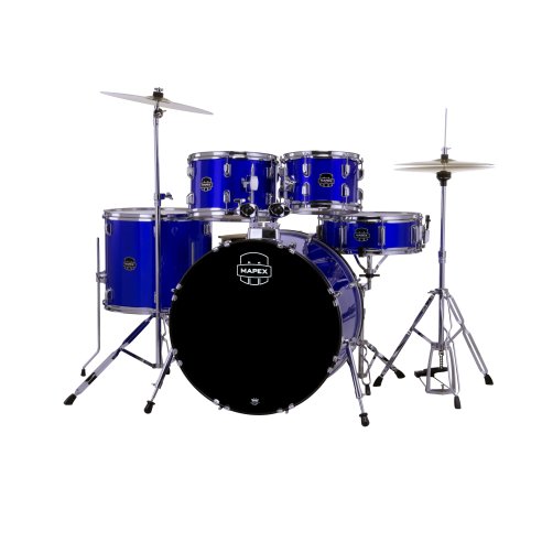 MAPEX IT CM5294FTCIB COMET ROCK 5 PEZZI INDIGO BLUE CON PIATTI