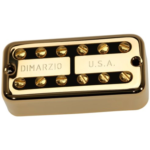 DiMarzio New\'Tron Bridge \'\'F-spaced\'\' Gold/Black - DP292FGBK