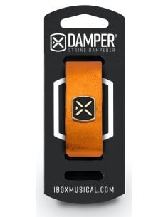 IBOX MUSICAL DAMPER DM SM03 METALLIC ORANGE LEATHER