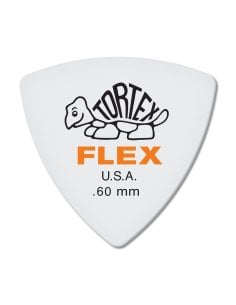 Dunlop 456R.60 Tortex Flex Triangle .60 mm Bag/72