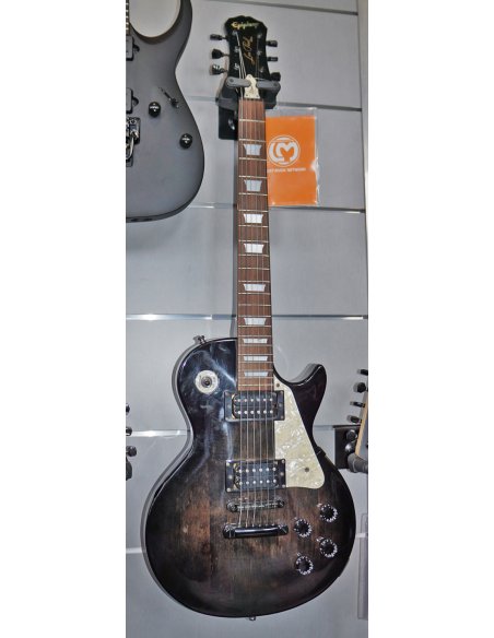 EPIPHONE LES PAUL STUDIO PEARL TRANSPARENT BLACK FADE