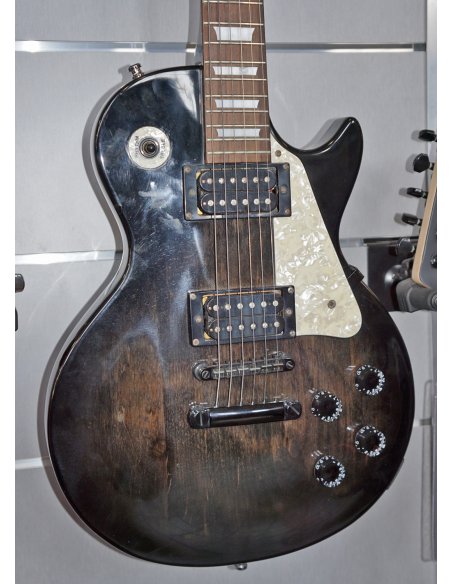 EPIPHONE LES PAUL STUDIO PEARL TRANSPARENT BLACK FADE