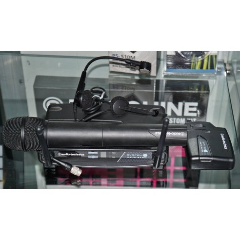 AUDIO TECHNICA ATW-1102 + ATM75CW + BODYPACK