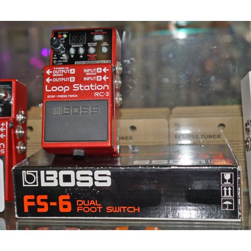 BOSS RC-3 + BOSS FS-6