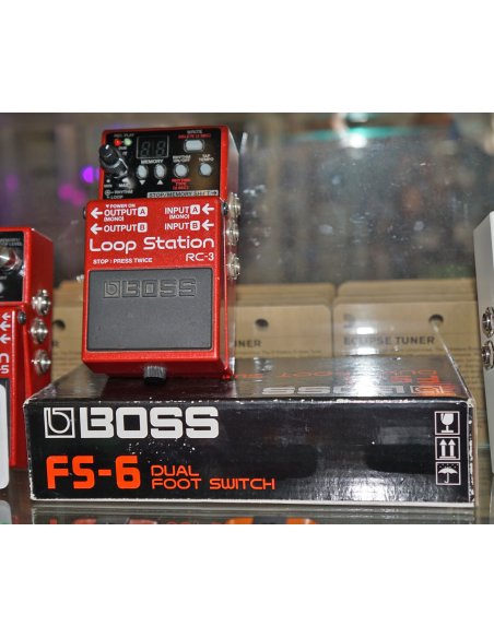 BOSS RC-3 + BOSS FS-6